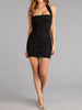Rhinestone Ruched Halter Neck Bodycon Mini Dress test