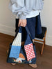 Mushroom Corduroy Tote Bag test