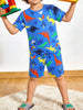 Children's Dino-Print Short Sleeve Tee and Shorts Set test