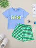 Children's Frog Short Sleeve T-Shirt & Shorts Set test
