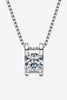 Moissanite 925 Sterling Silver Necklace test