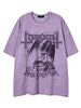 Men's Vintage Washed Graphic Oversized T-Shirt test
