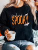 Feeling Spooky Halloween Embroidered Sweatshirt test