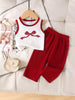 Children's Ribbed Bow Tank Top and Pants Set test