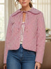 Tied Striped Long Sleeve Jacket test