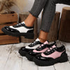 Round Toe Lace Up Sneakers test