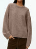 Round Neck Drop Shoulder Sweater test