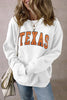 TEXAS Round Neck Dropped Shoulder Sweatshirt test