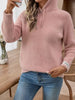 Long Sleeve Drawstring Hooded Sweater test
