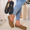 Chic Zipper Detail Flats Slip‑Ons test