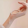 925 Sterling Silver Geometric Chain Adjustable Bracelet test