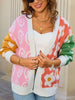 Colorful Open Front Cardigan test
