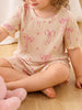 Children's Bow Ribbed Knit Top and Shorts Set test
