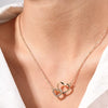 18K Gold-Plated Heart Pendant Necklace test