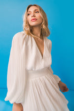 DAY IN THE CITY WOVEN MINI DRESS