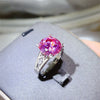 5 Carat Moissanite 925 Sterling Silver Ring test