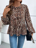 Ivy Lane Peplum Tied Long Sleeve Blouse test