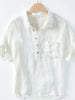 Men's Plus Size Button Detail Short Sleeve Shirt test
