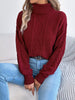 Turtleneck Cable Knit Sweater test