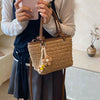 Woven Straw Shoulder Bag test