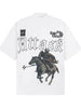 Men's Medieval Knight Print Oversized T-Shirt test