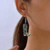 Western Boot Dangle Earrings test