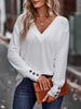 V-Neck Long Sleeve T-Shirt test