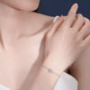 1 Carat 925 Sterling Silver Moissanite Bracelet test