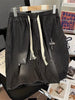 Men's Full Size Distressed Drawstring Denim Shorts Plus Size test