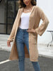 Pocketed Button Up Long Sleeve Hooded Cardigan test