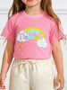 Children's Rainbow Graphic Short Sleeve T-Shirt test
