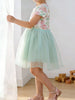 Children's Floral Print Tulle Dress test