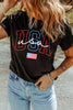 USA Round Neck Short Sleeve T-Shirt test