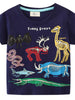 Children's Animal Skeleton Print T-Shirt test