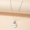 Halloween Cute Ghost Pendant Necklace test