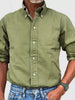 Men's Full Size Casual Button-Down Shirt Plus Size test