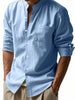 Men's Full Size Button Down Long Sleeve Shirt Plus Size test