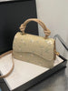 Floral Embroidered Straw Woven Crossbody Bag