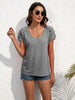 Ivy Lane Spliced Lace Cold-Shoulder Blouse test