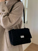 Suede Flap Crossbody Bag test