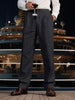 Men's Full Size Striped Wide Leg Pant Plus Size test