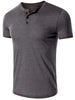 Men's Classic Henley Short Sleeve Top test
