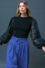 LEISURE LIFE SWEATER TOP