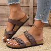 Double-Buckle Sandals test