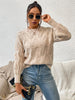 Round Neck Long Sleeve Sweater test