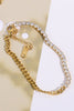 Inlaid Zircon Stainless Steel Bracelet test