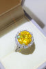 5 Carat Moissanite 925 Sterling Silver Ring test