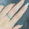 925 Sterling Silver Zircon Ring test