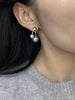 Pearl Alloy Drop Earrings test