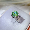 5 Carat Moissanite 925 Sterling Silver Ring test